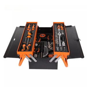 Ensemble de 70 coffres à outils en porte-à-faux à 3  plateaux