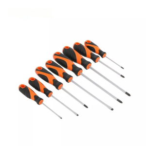 Jeu de 8 tournevis en étoile robustes en acier au chrome-vanadium pour ordinateur