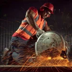 Modèle 5902 : Scie à tronçonner 2400 W, 220 V